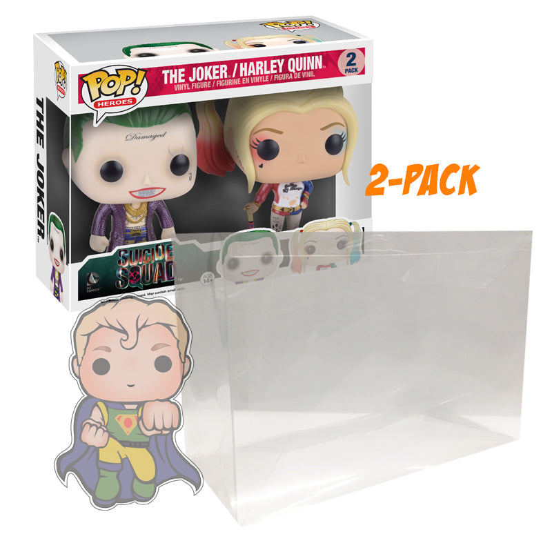 Protector 2-PACK STANDARD HEROES PROTECTOR - Protection plastique pour  Funko Pop