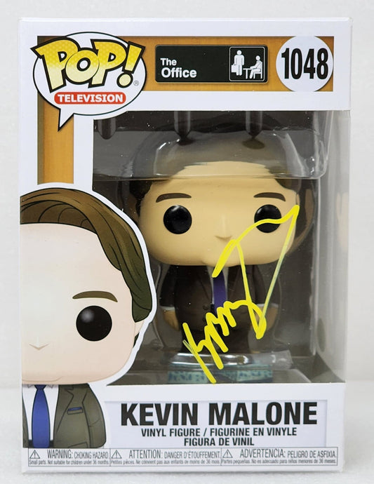 The Office - Kevin Malone Signed Pop! Vinyl #1048
