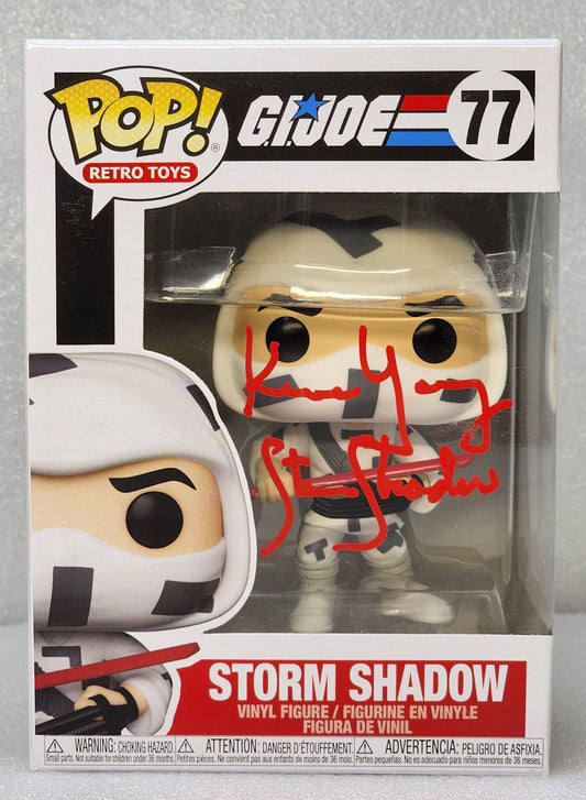 G.I. Joe - Storm Shadow Signed Pop! Vinyl #77