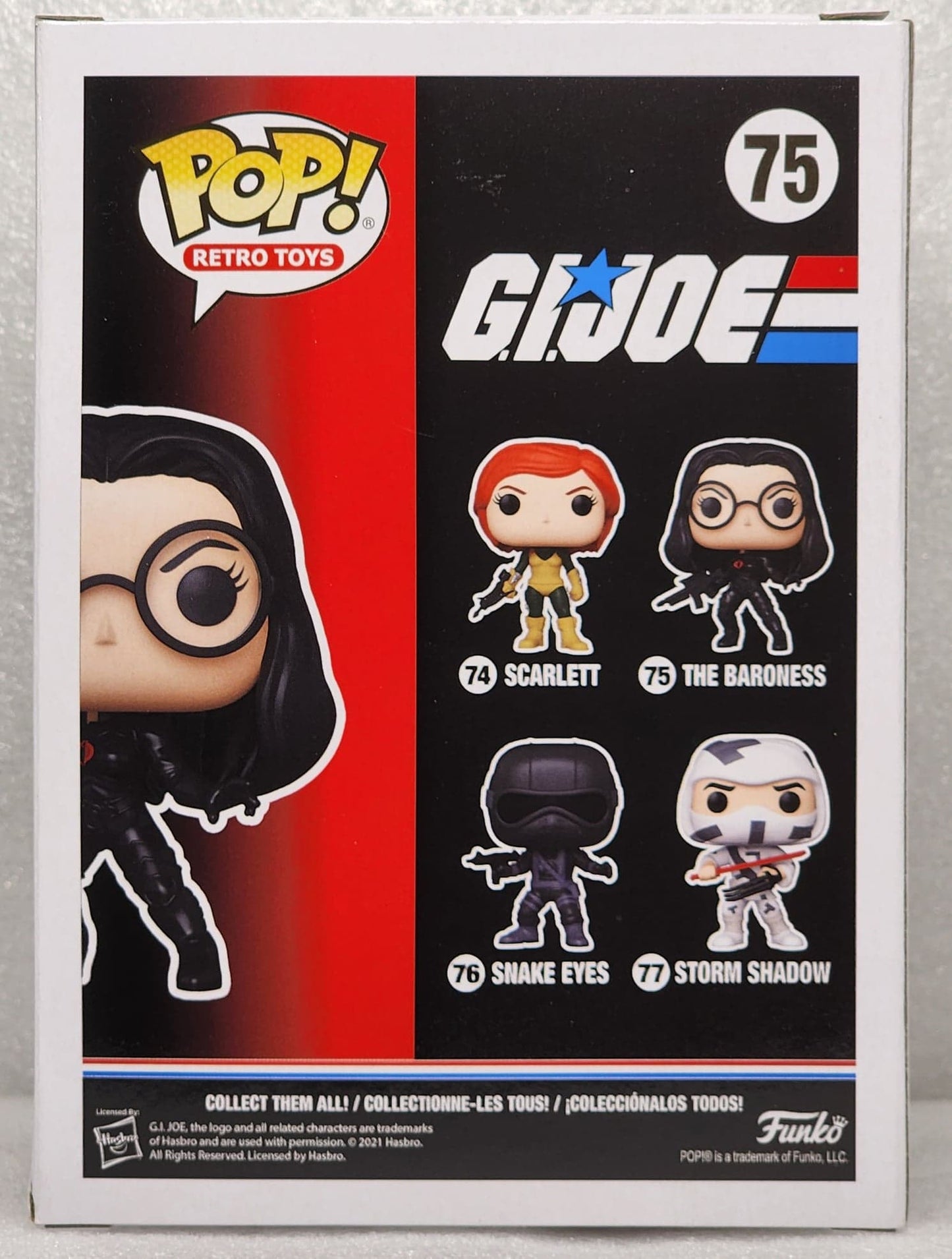 G.I. Joe - Baroness Signed Pop! Vinyl #75