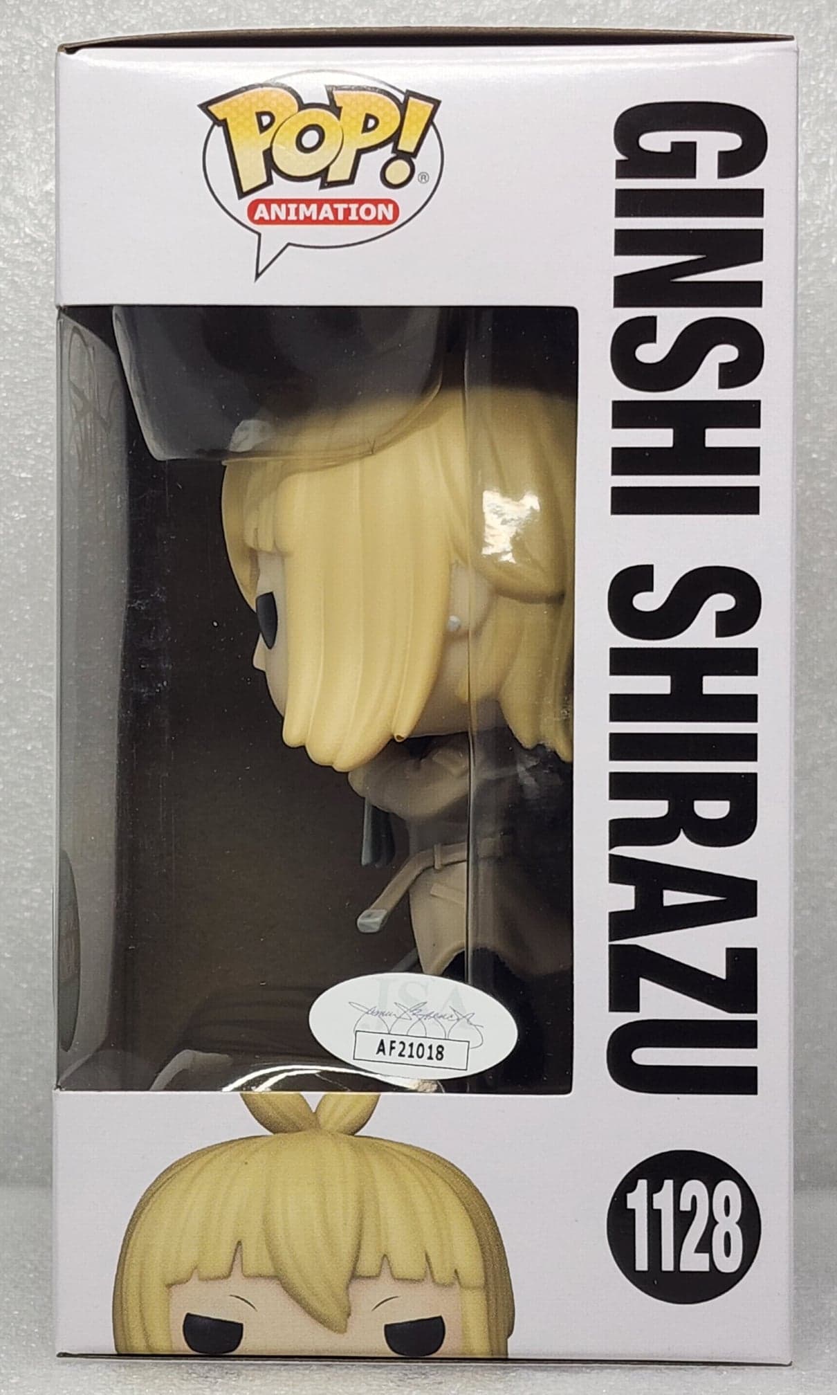 Tokyo Ghoul - Ginshi Shirazou Signed Pop! Vinyl #1128