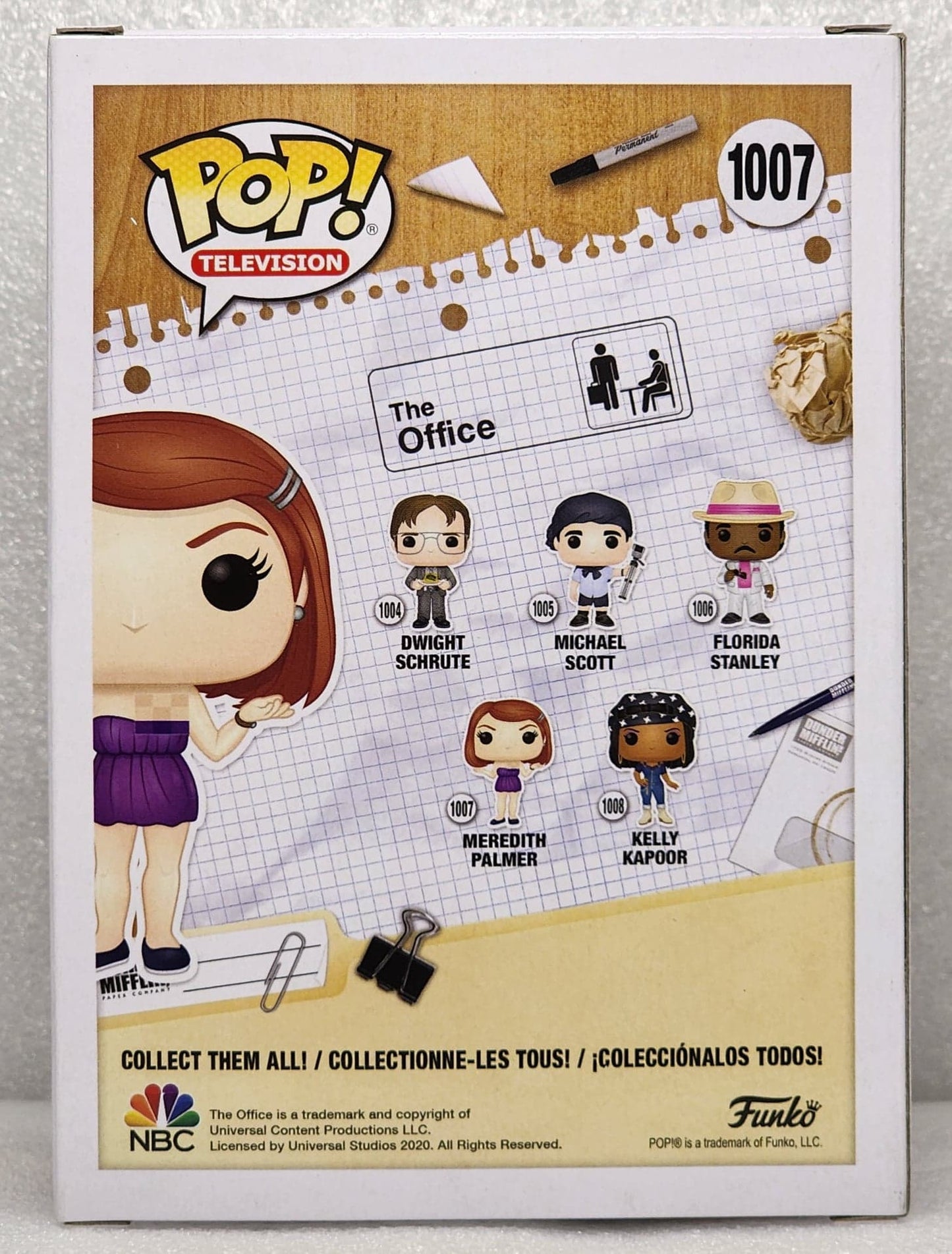 The Office - Meredith Palmer Signed Pop! Vinyl #1007