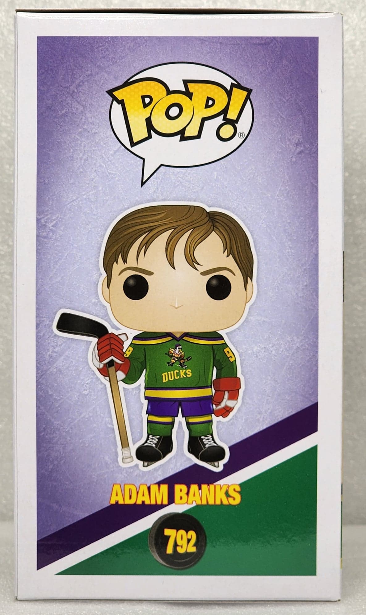 The Mighty Ducks - Adam Banks Signed Pop! Vinyl #792