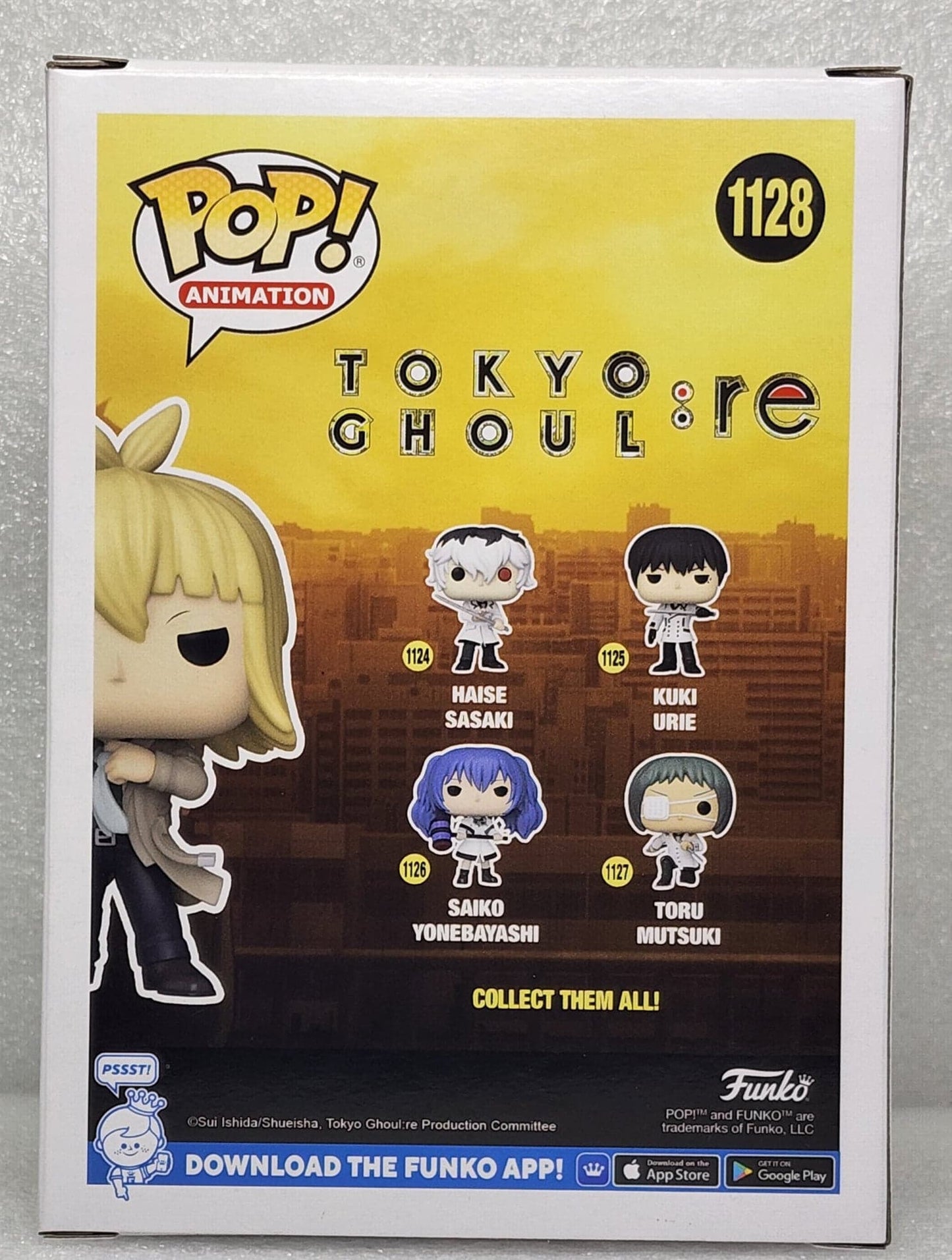 Tokyo Ghoul - Ginshi Shirazou Signed Pop! Vinyl #1128