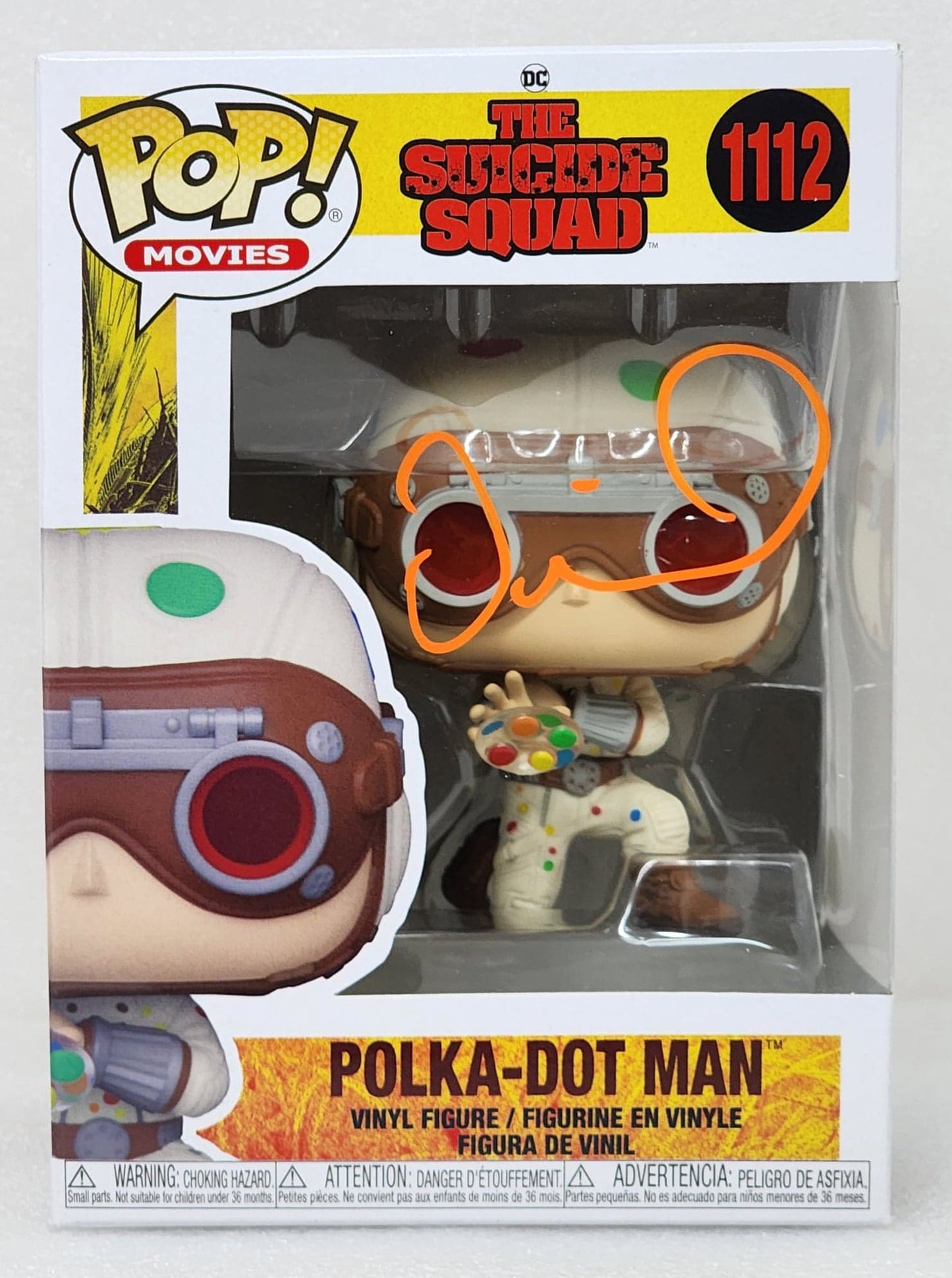 The Suicide Squad - Polka Dot Man Signed Pop! Vinyl #1112