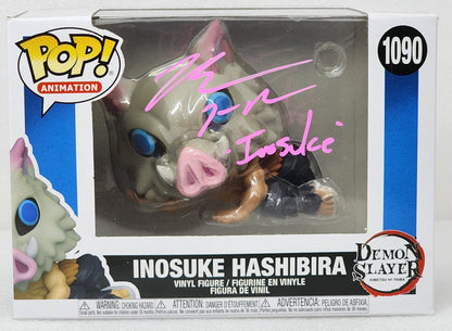 Demon Slayer - Inosuke Lounging Signed Pop! Vinyl #1090