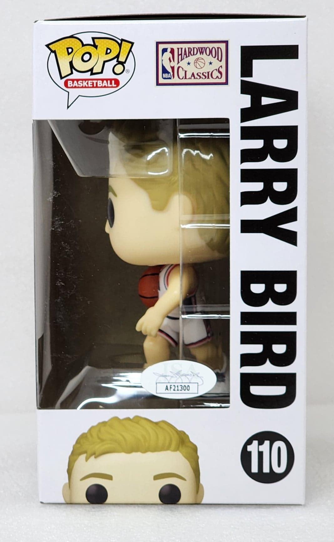 NBA: Boston Celtics - Larry Bird Signed Pop! Vinyl #110