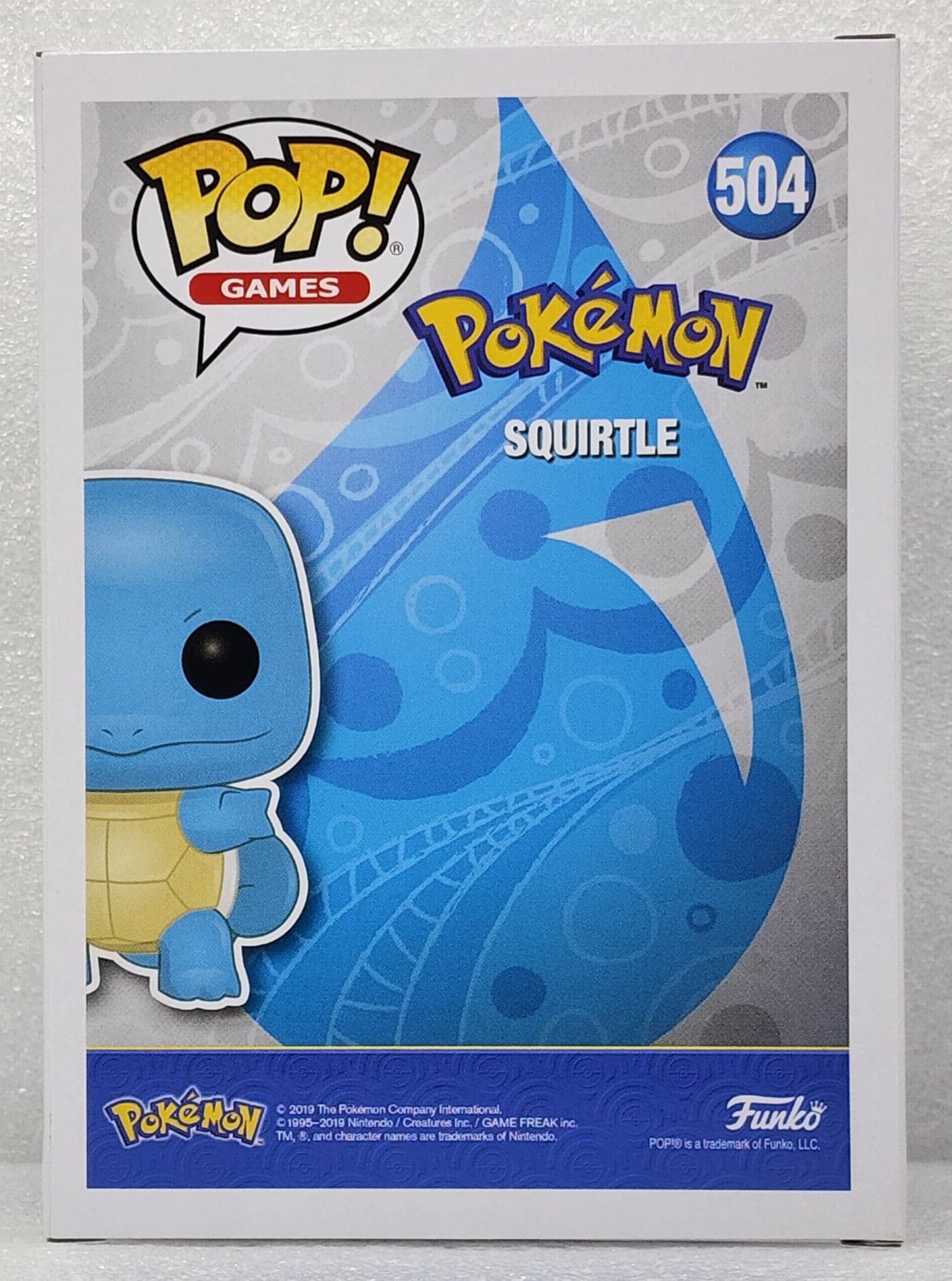 Pokemon - Squirtle Signed Pop! Vinyl #504