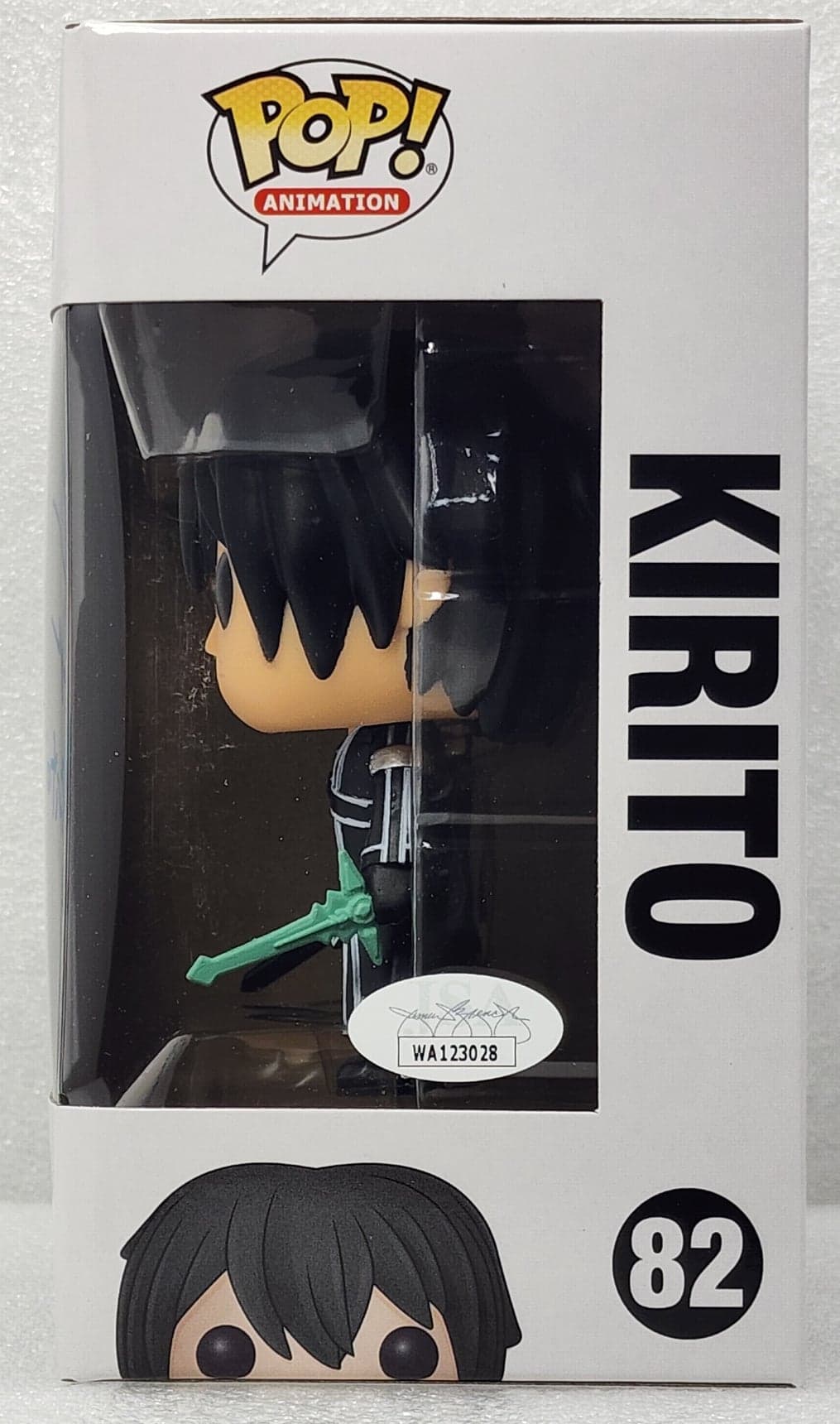 Sword Art Online - Kirito Signed Pop! Vinyl  #82