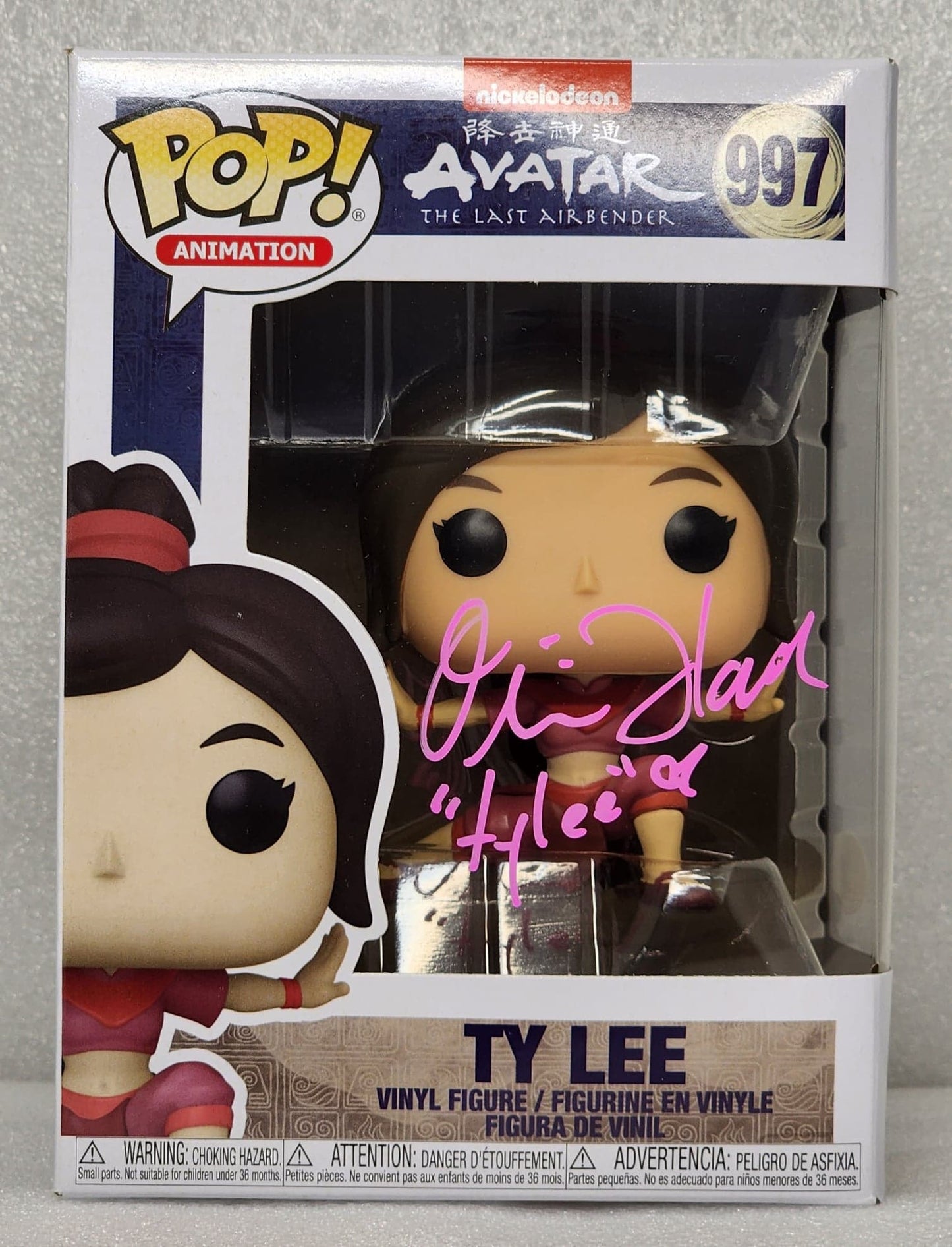 Avatar: The Last Airbender - Ty Lee ECCC 2021 Exclusive Signed Pop! Vinyl