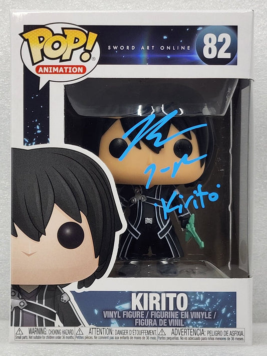 Sword Art Online - Kirito Signed Pop! Vinyl  #82