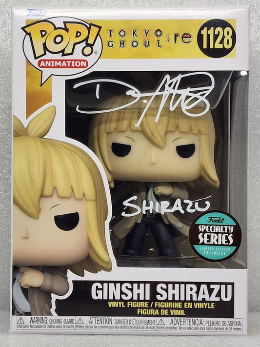 Tokyo Ghoul - Ginshi Shirazou Signed Pop! Vinyl #1128