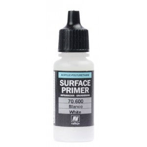 Vallejo Surface Primer White 17 ml - Ozzie Collectables