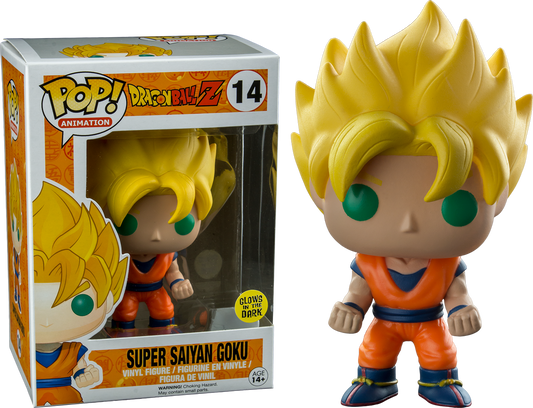 Dragon Ball Z - Goku Super Saiyan Glow US Exclusive Pop! Vinyl