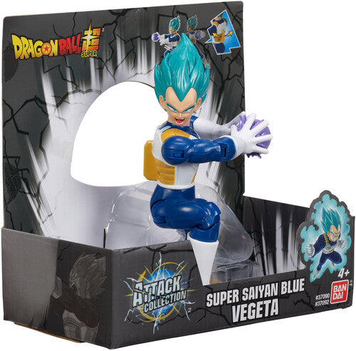 Dragon Ball Super - Super Saiyan Blue Vegeta 7" Attack Collection Bandai Banpresto Action Figure