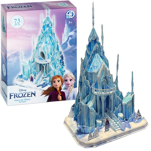 3D Puzzles: Disney Frozen Ice Palace Castle 73pc