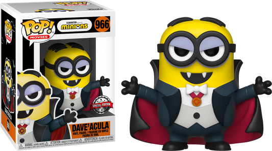 Minions - Dave'acula US Exclusive Pop! Vinyl - Ozzie Collectables