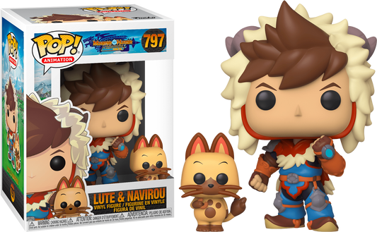 Monster Hunter Stories - Lute with Navirou Pop! Vinyl - Ozzie Collectables