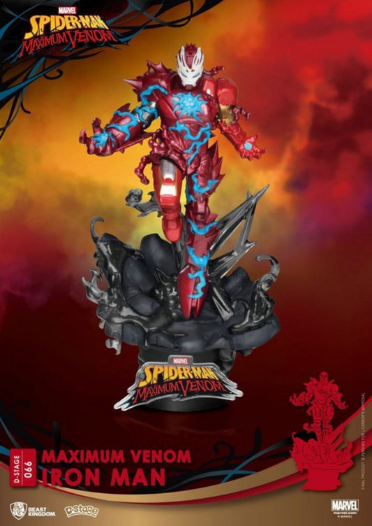 MARVEL - D STAGE - MAXIMUM VENOM IRONMAN