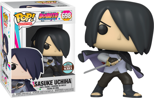 Boruto - Sasuke with cape (No arm) Specialty Store Exclusive Pop! Vinyl - Ozzie Collectables