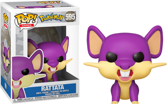 Pokemon - Rattata Pop! Vinyl - Ozzie Collectables