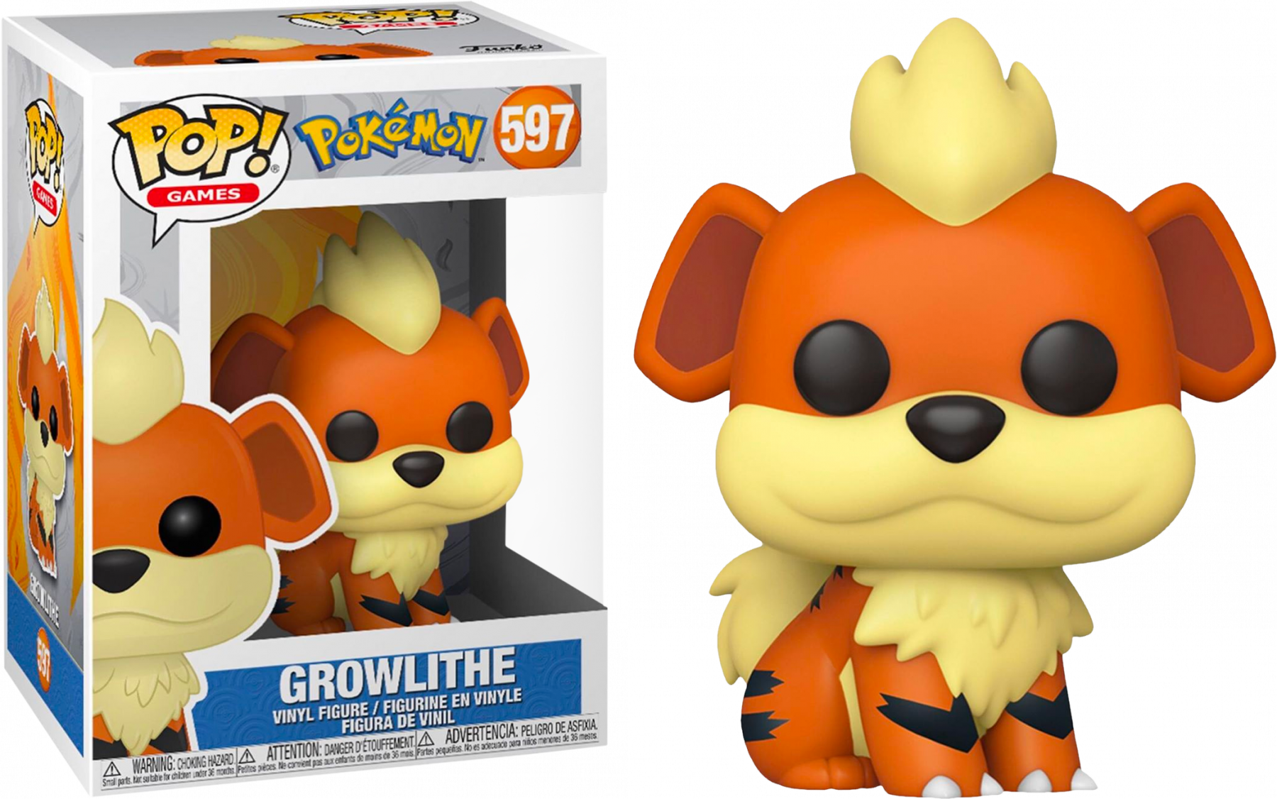 Pokemon - Growlithe Pop! Vinyl - Ozzie Collectables