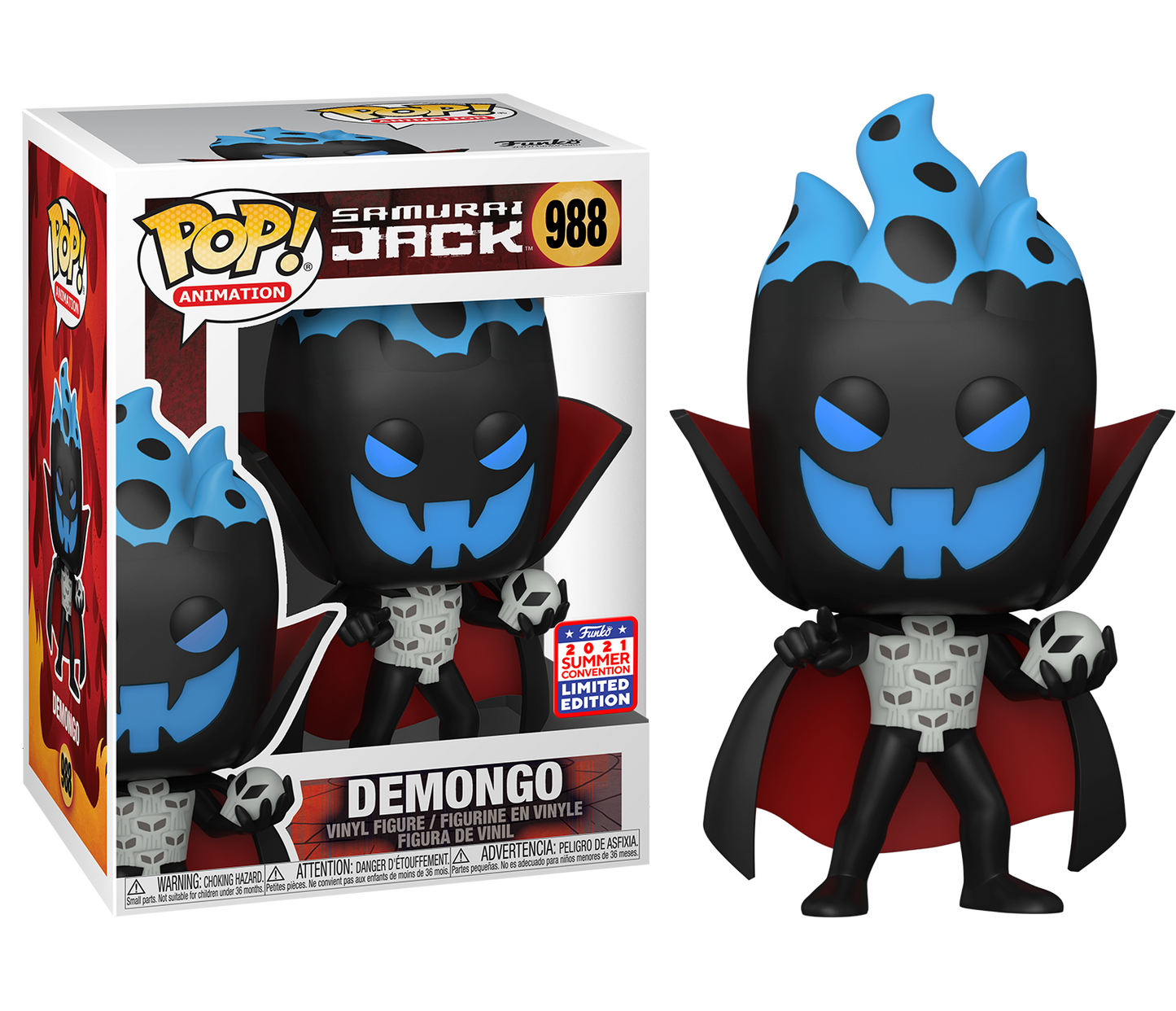 Samurai Jack - Demongo 2021 Summer Convention Exclusive Pop! Vinyl