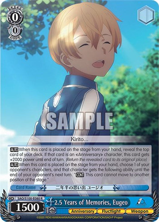 2.5 Years of Memories, Eugeo