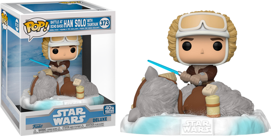 Star Wars - Han & Taun Taun US Exclusive Pop! Deluxe Diorama - Ozzie Collectables