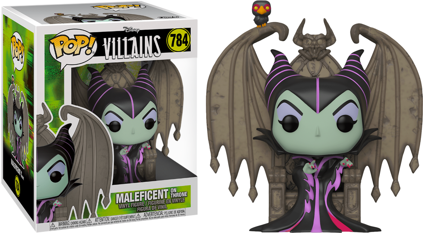 Sleeping Beauty - Maleficent on Throne Pop! Deluxe - Ozzie Collectables