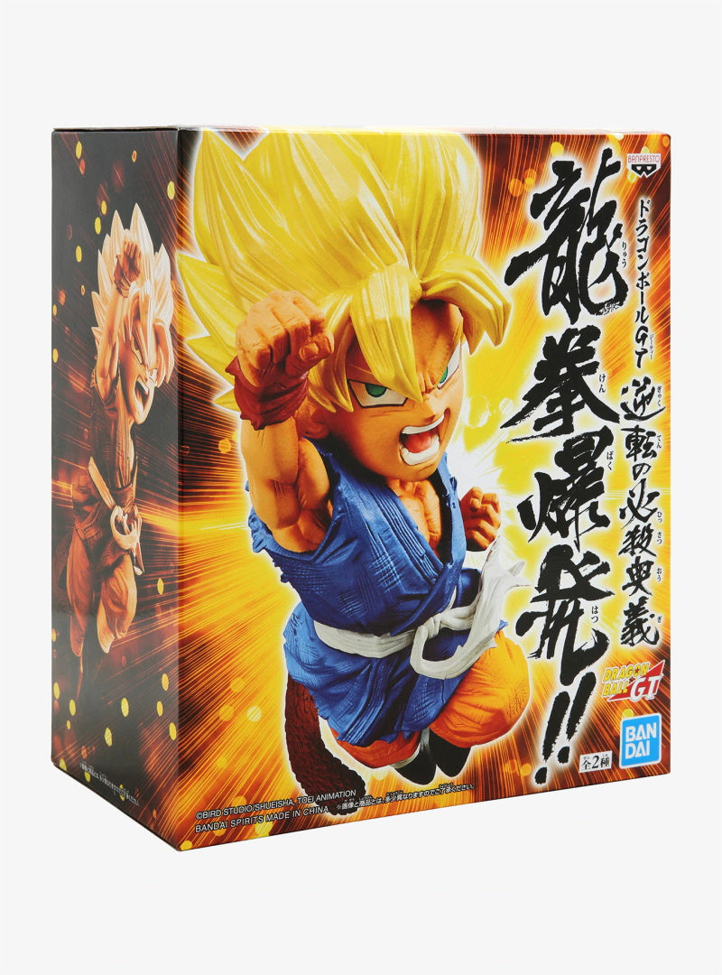 Dragon Ball GT - Super Saiyan Son Goku (B) Wrath of the Dragon Bandai Banpresto Action Figure