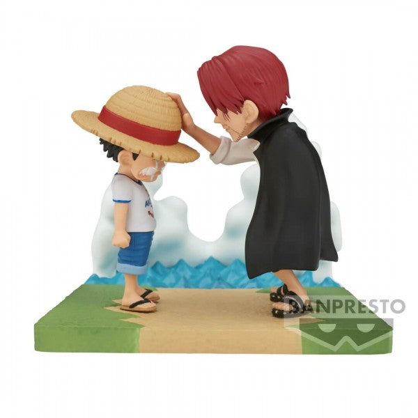 ONE PIECE - WORLD COLLECTABLE FIGURE LOG STORIES - MONKEY.D.LUFFY & SHANKS