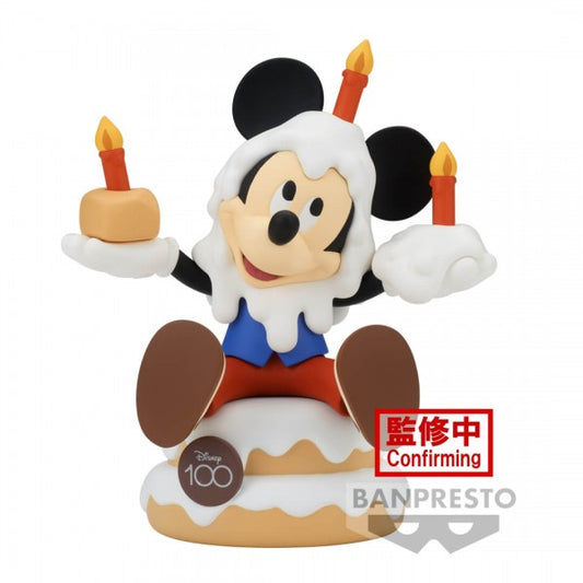 DISNEY CHARACTERS - SOFUBI FIGURE - MICKEY MOUSE (DISNEY 100TH ANNIVERSARY VER.)
