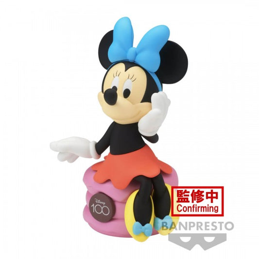 DISNEY CHARACTERS - SOFUBI FIGURE - MINNIE MOUSE (DISNEY 100TH ANNIVERSARY VER.)