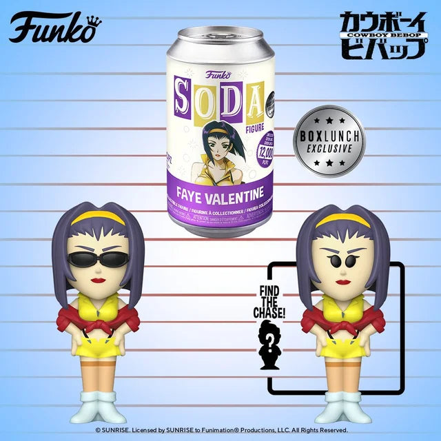 Cowboy Bebop - Faye Valentine US Exclusive Vinyl Soda