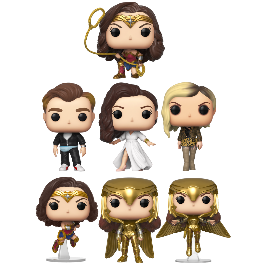 Wonder Woman 1984 Bundle - 7 POP! Vinyls - Ozzie Collectables