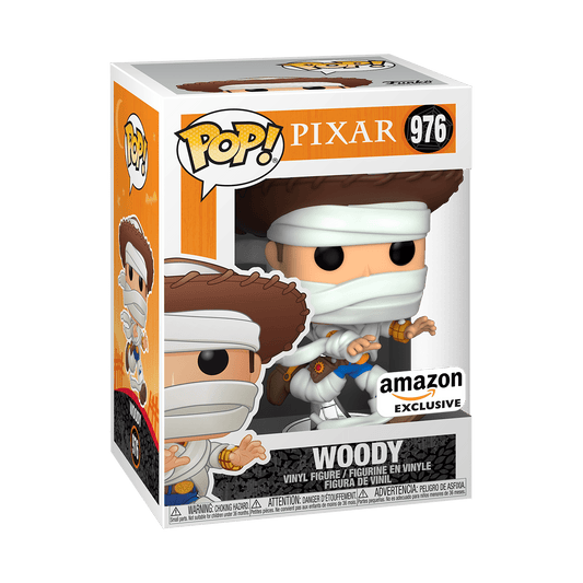 Pixar - Woody Amazon Exclusive Stickered Pop! Vinyl #976