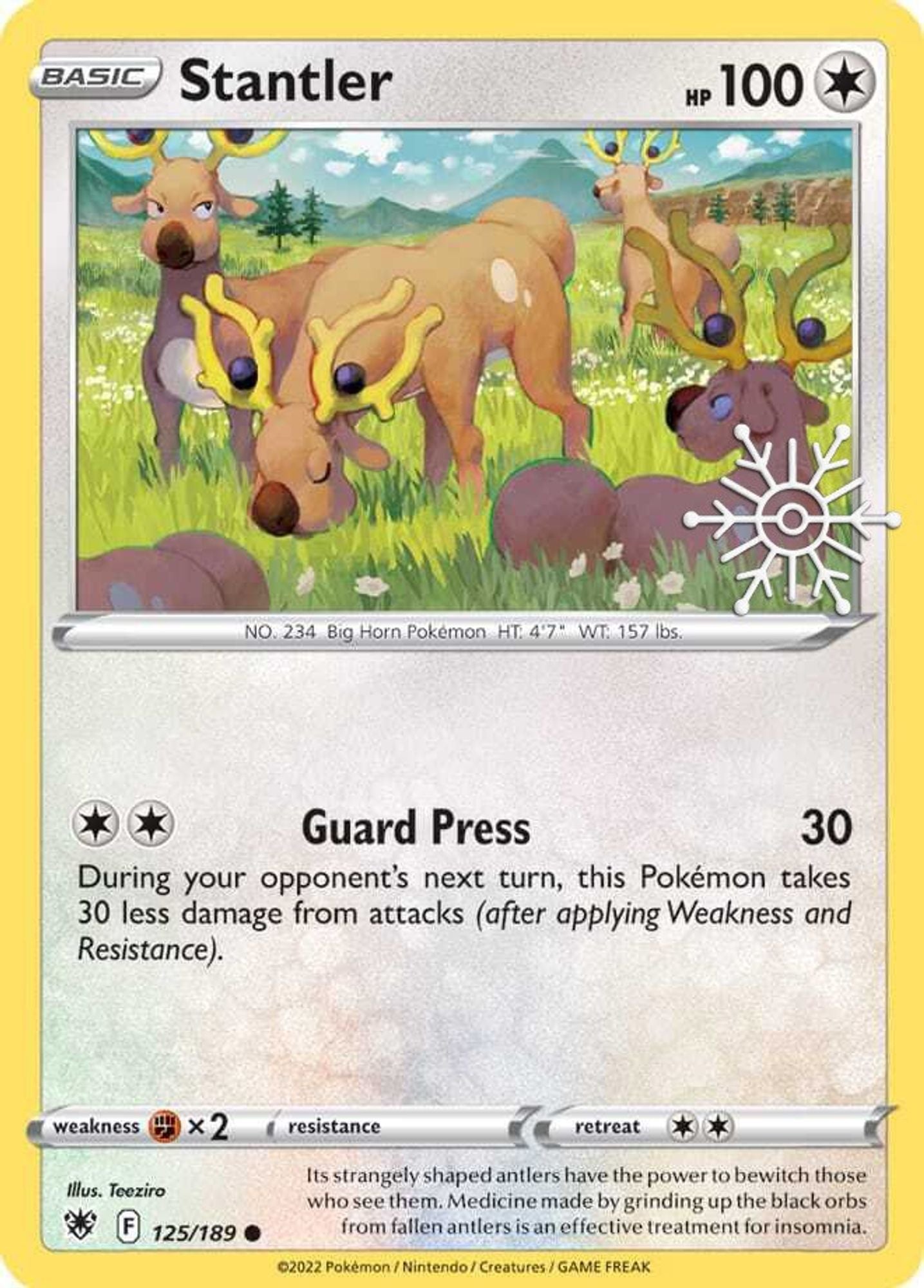 Stantler - 125/189 (Holiday Calendar)