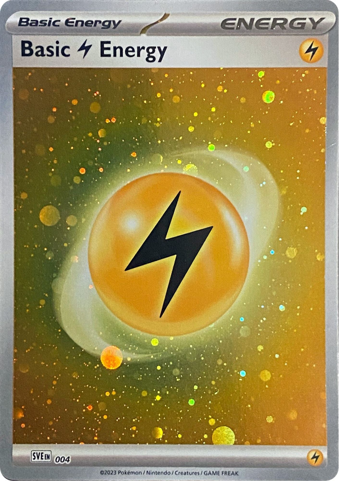 Basic Lightning Energy (Cosmos Holo)
