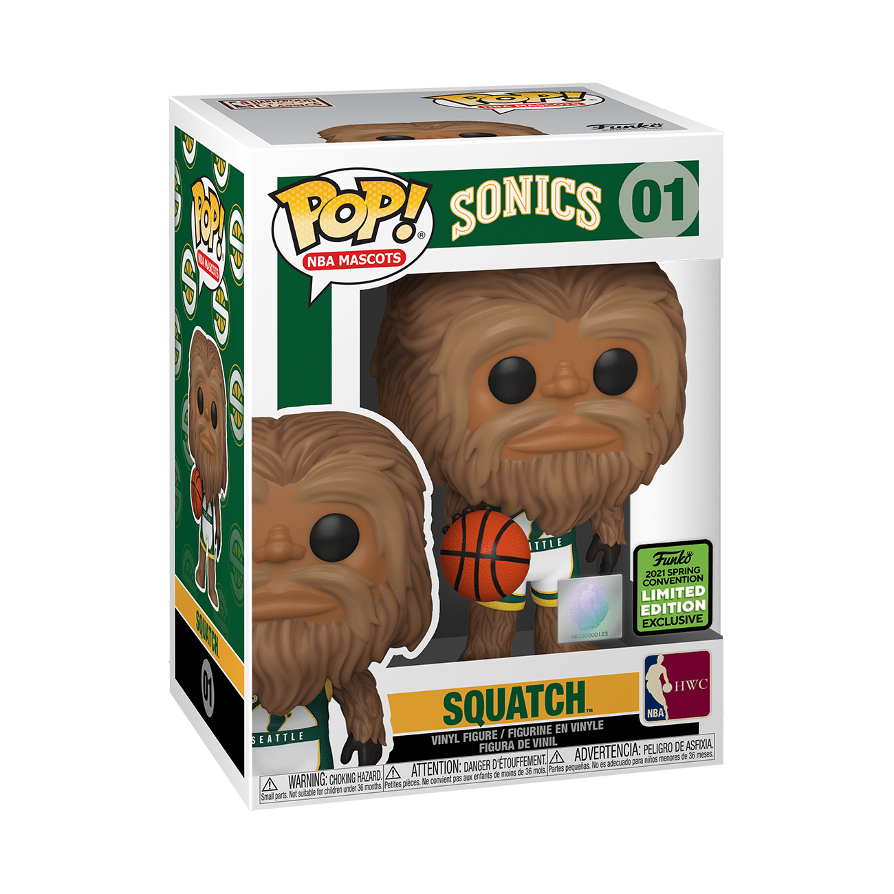 Sonics _ Squatch (Spring Convention) Pop! Vinyl