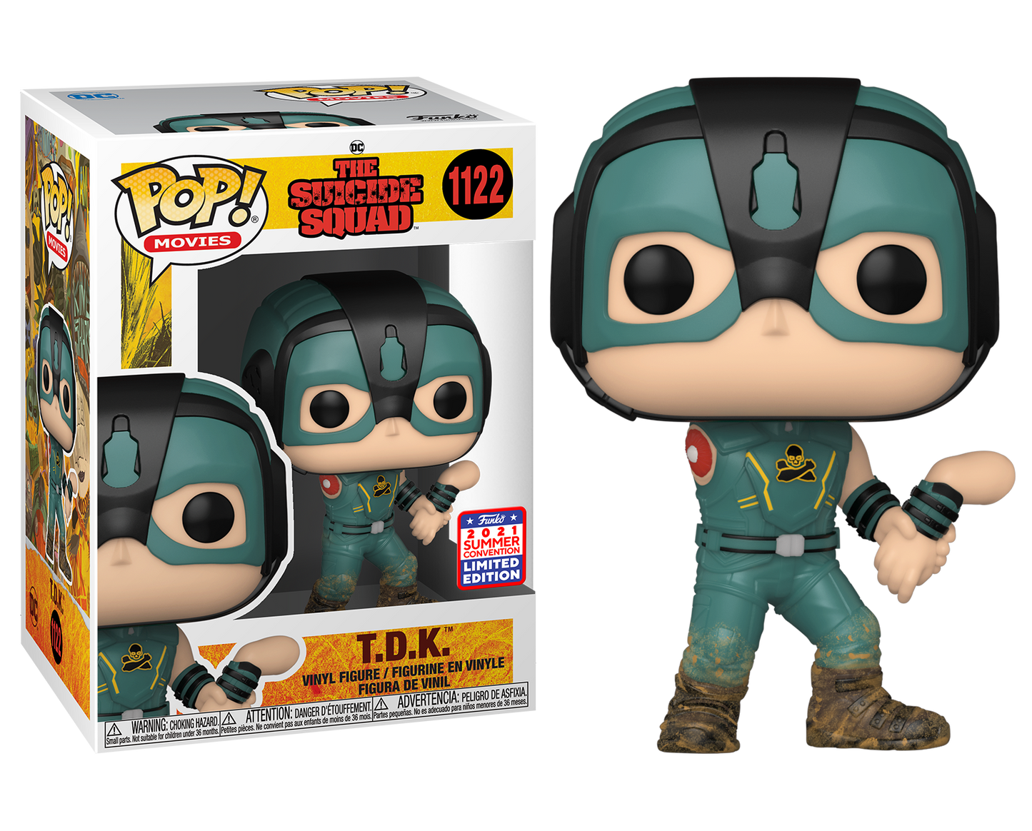 The Suicide Squad (2021) - T.D.K. 2021 Summer Convention Exclusive Pop! Vinyl