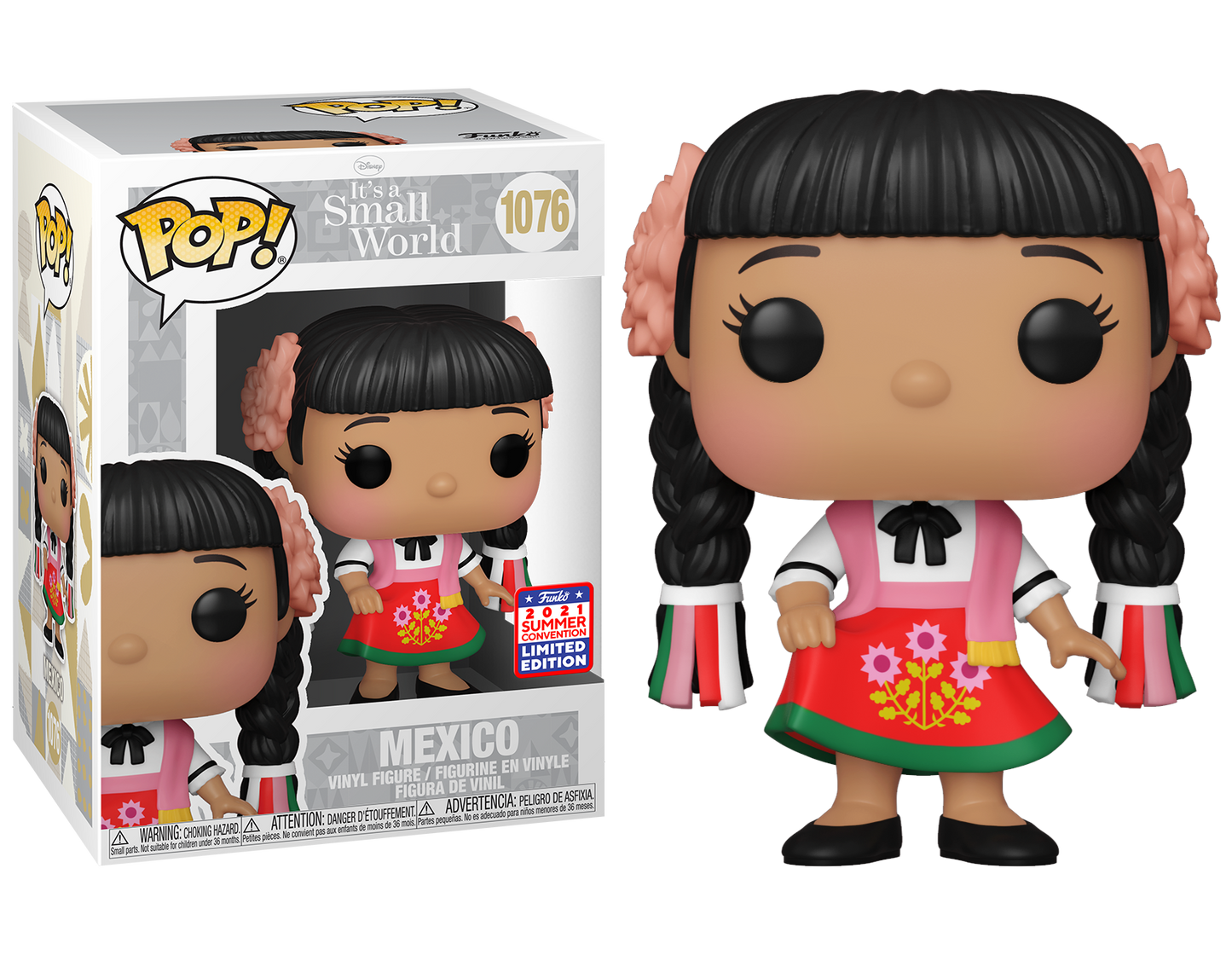 Disney - It’s a Small World Mexico 2021 Summer Convention Exclusive Pop! Vinyl