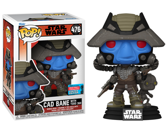 Star Wars - Cad Bane with Todo 360 Festival of Fun Fall Convention 2021 Exclusive Pop! Vinyl #476