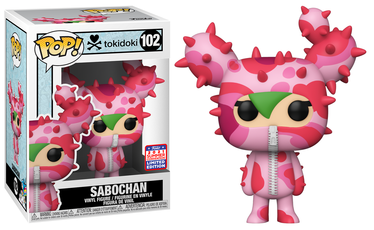 Tokidoki - Sabochan Funkon 2021 Summer Convention Exclusive Pop! Vinyl