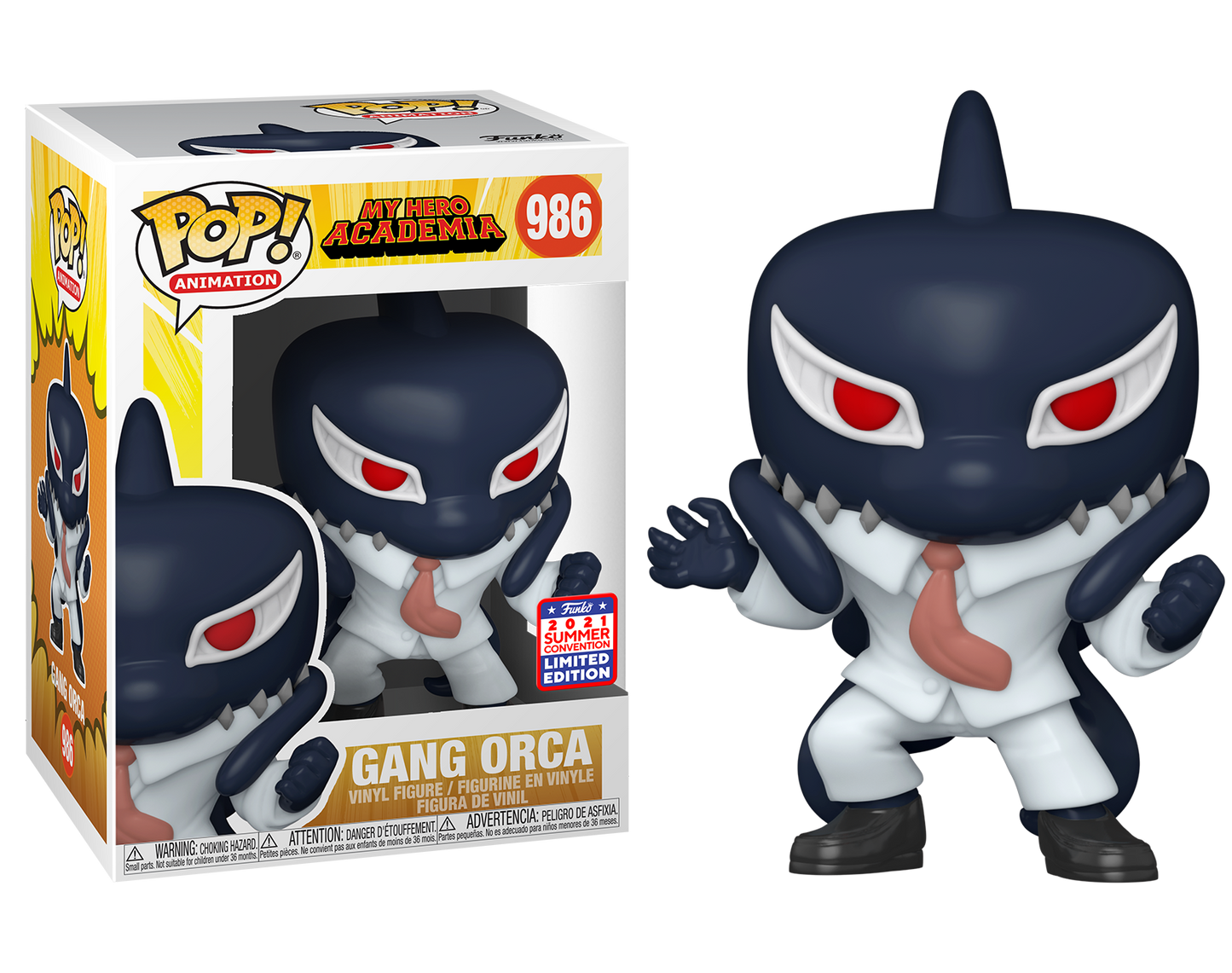 My Hero Academia - Gang Orca Funkon 2021 Summer Convention Exclusive Pop! Vinyl