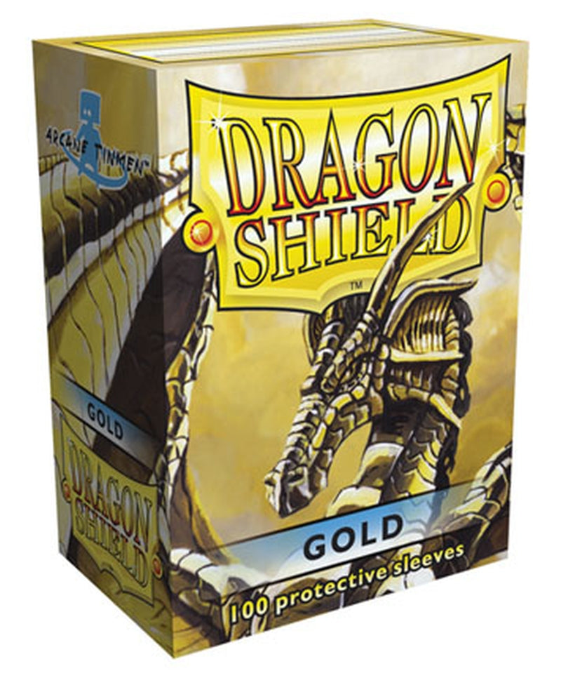 Sleeves - Dragon Shield - Box 100 Gold