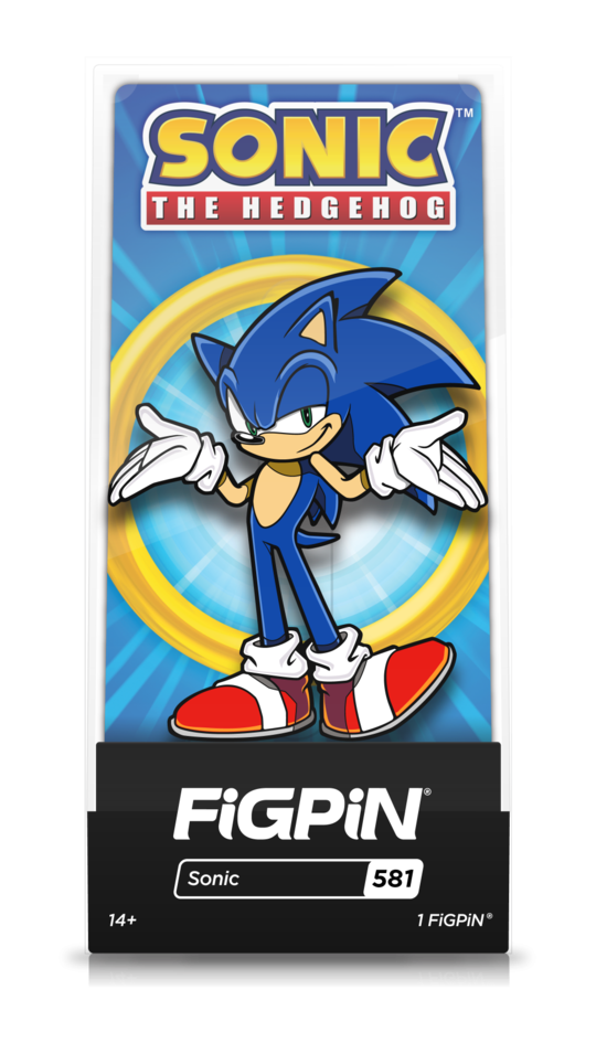 Sonic the Hedgehog - Sonic 3" Collectors FigPin #581