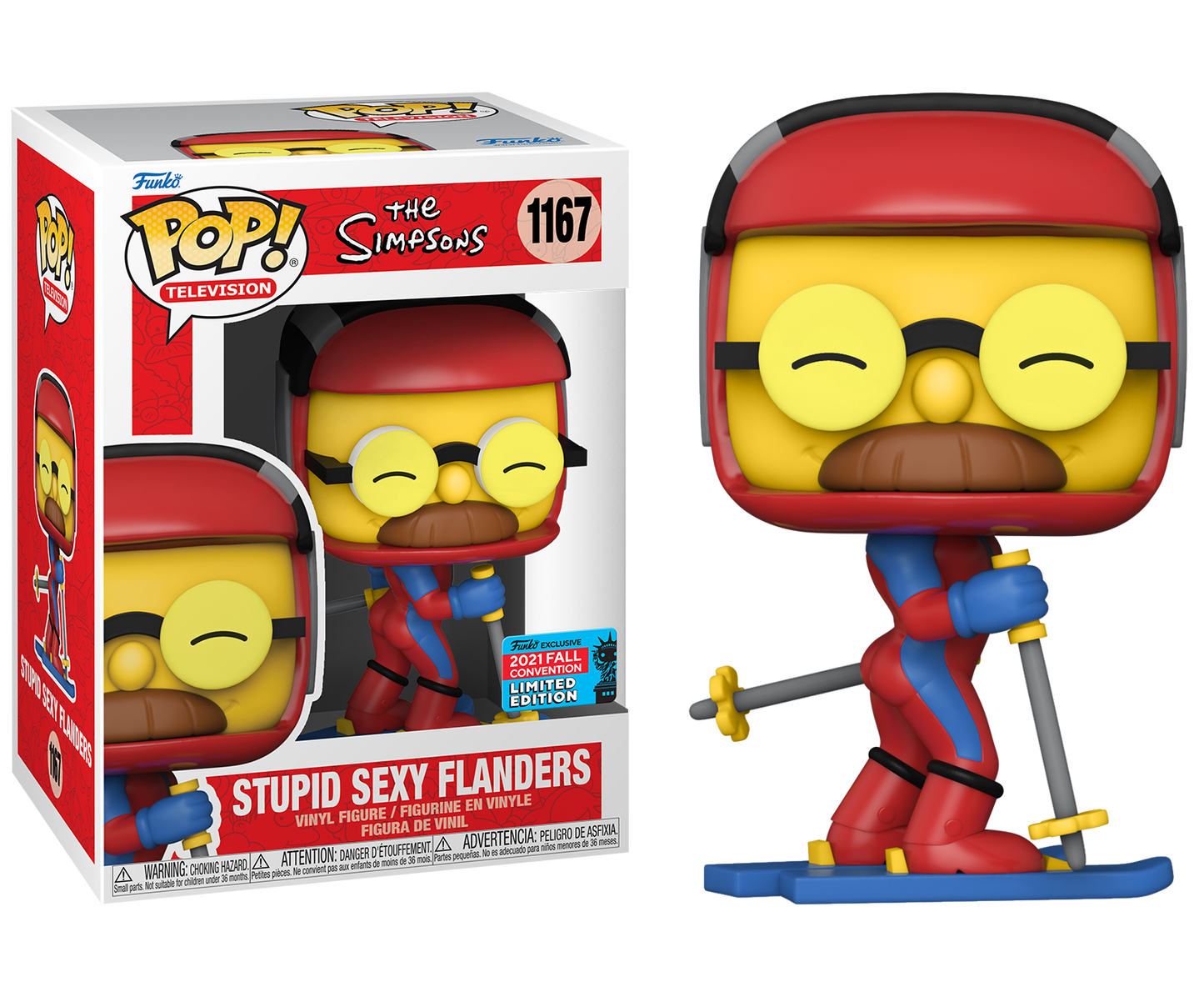The Simpsons - Stupid Sexy Flanders 2021 Festival of Fun Fall Convention Exclusive Pop! Vinyl #1167