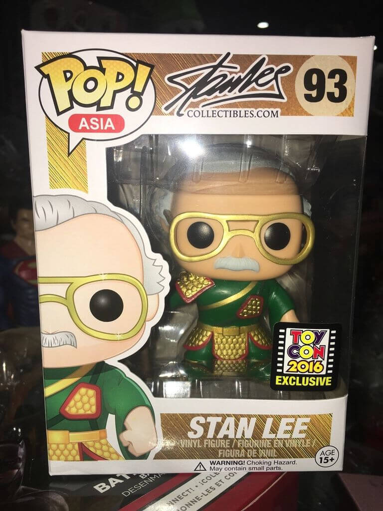 Stan Lee - Stan Lee Guan Yu Green 2016 ToyCon Exclusive Pop! Vinyl #93