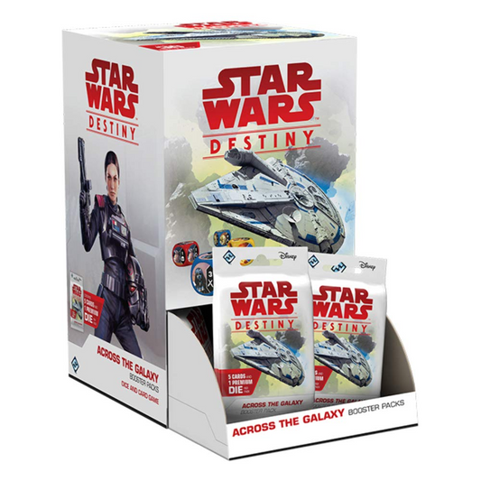 Star Wars Destiny Across the Galaxy Booster DISPLAY